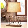 Accent Plus Metal Bicycle Table Lamp