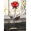 Accent Plus Red Rose Candle Holder