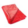 DII Red Striped Fleece Throw Blanket - 50 x 60