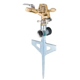 Melnor Metal Pulsating Sprinkler With Step Spike