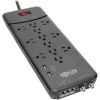 Tripp Lite Surge Protector Power Strip 12 Outlets, 2 USB Charging Ports Tel/Modem/Coax