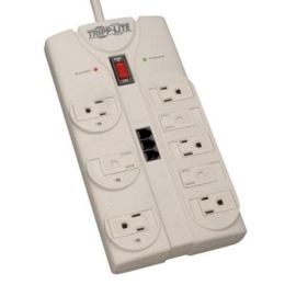 Tripp Lite Surge Protector Power Strip 120V 5-15R 8 Outlet RJ11 8' Cord 2160 Joule